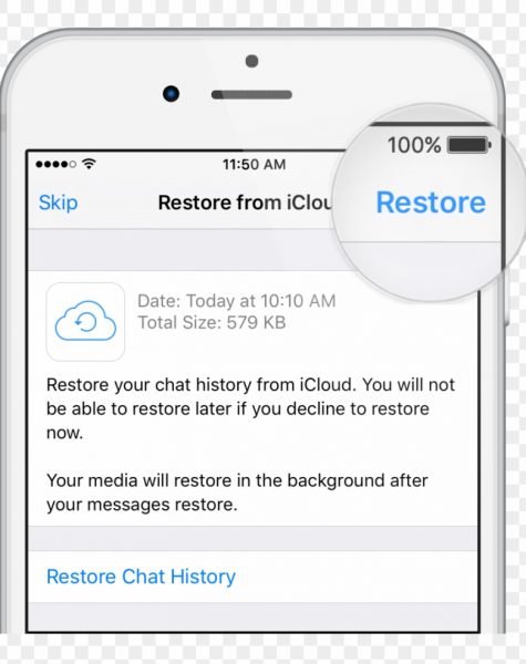146-1460930_icloud-troubleshooting-whatsapp-restore-iphone-hd-png-download