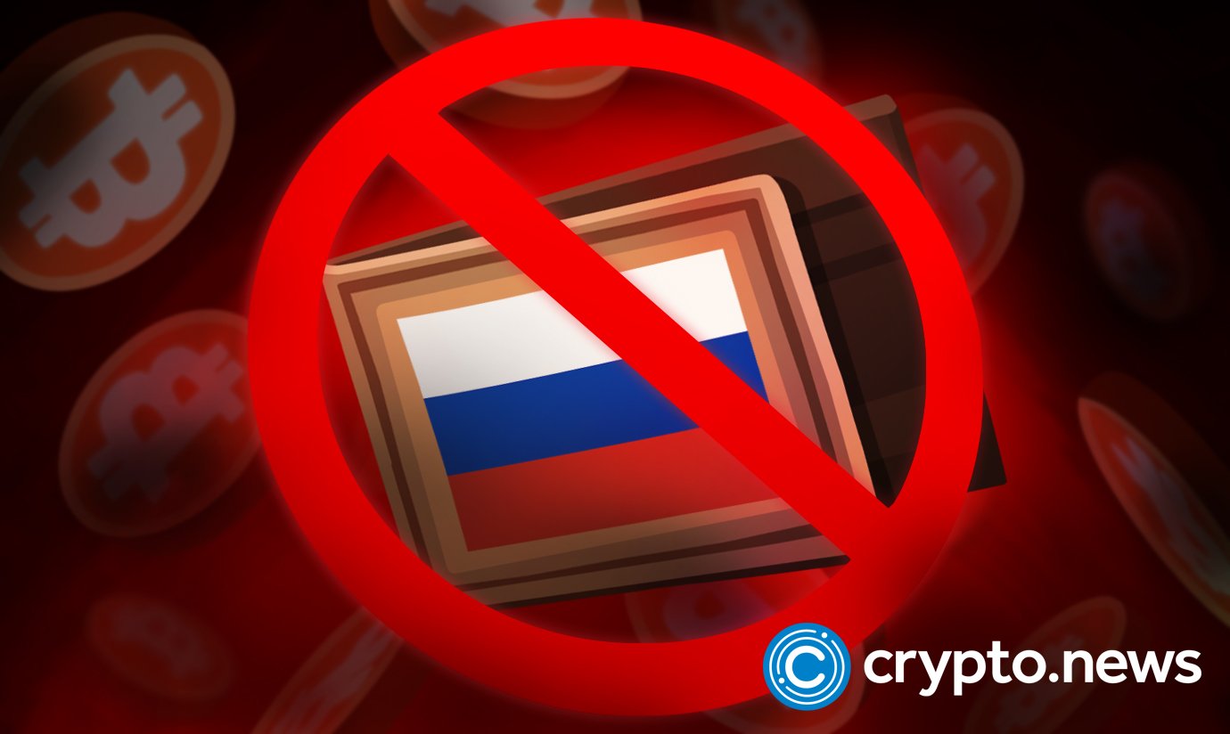 In the eighth package of sanctions the EU banned citizens of the Russian Federation from owning Cryptocurrency wallets in the Eurozone